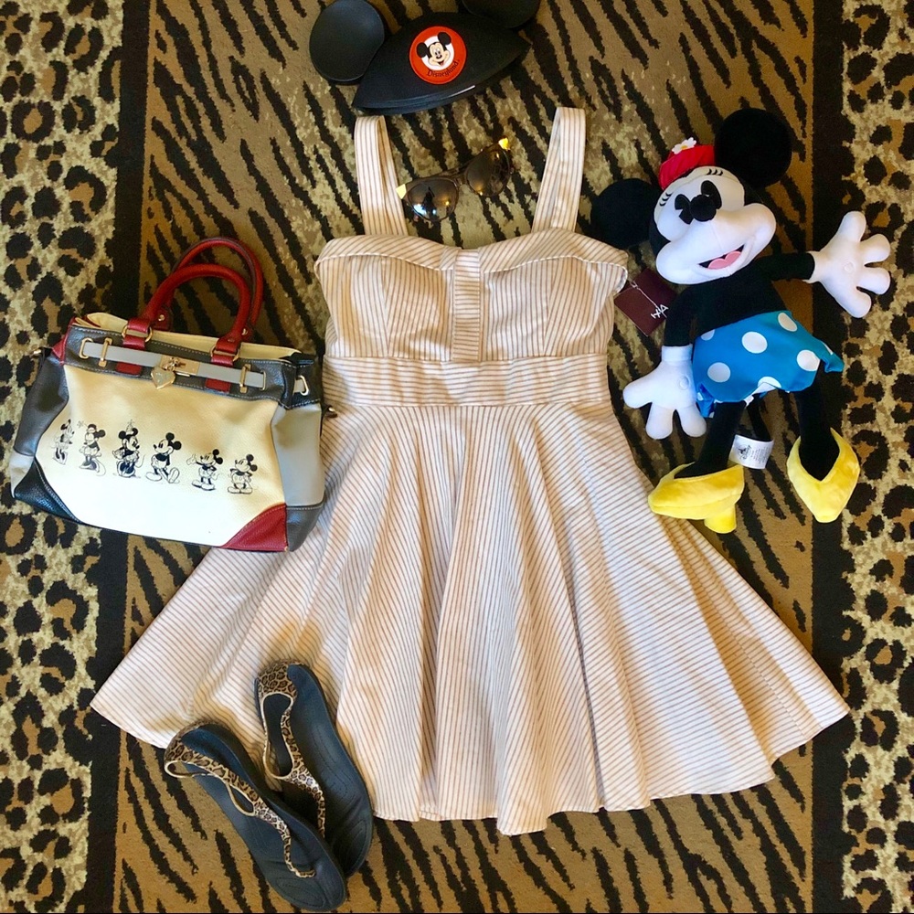 NWT IXIA striped pin up dress 🥰❤️